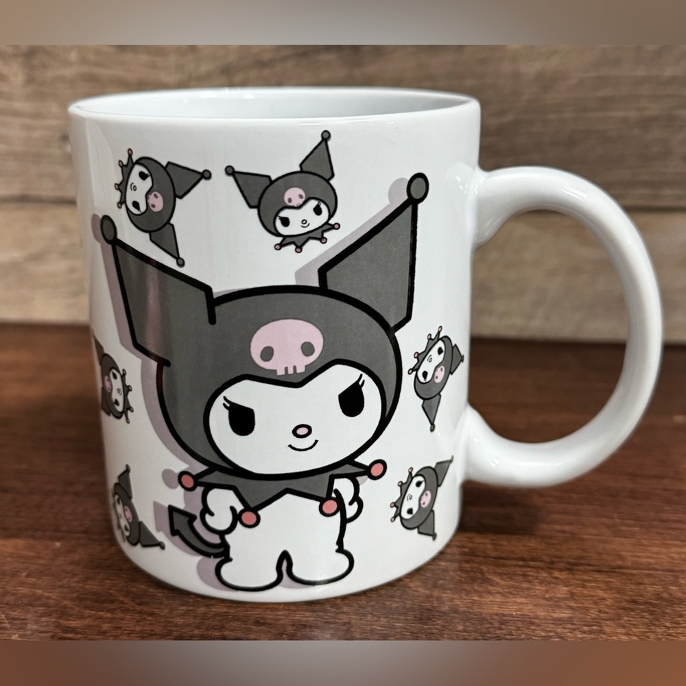 Silver Buffalo Sanrio Kuromi Ceramic Mug | Holds 20 Ounces - NEW